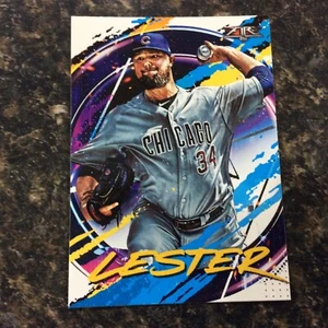 2020 Topps Fire - #109 Jon Lester - Bild 1 von 2