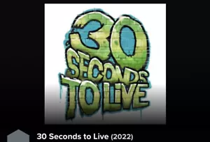 30 Seconds to Live 1-2 Player Zombie Survival Card/Board Game FREE US Shipping - Picture 1 of 4