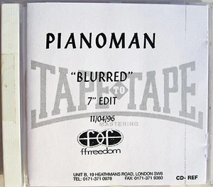 BLUR CD Blurred by Pianoman (Samples Girls & Boys) UK Studio Acetate - Bild 1 von 3