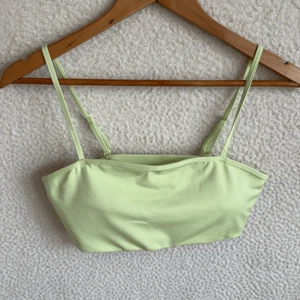 Victoria’s Secret Pink Bandeau Bra Top Women’s Medium Lime Green - Picture 1 of 5