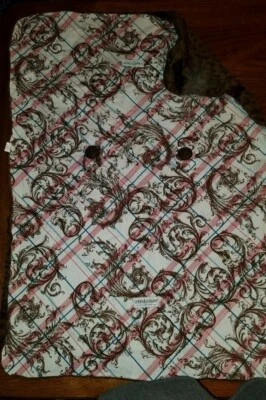 Cubierta porta asiento de coche infantil para niñas o niños Minky forrada usada en excelente estado Foto 1 de 4