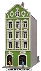 N Scale 4 STORY HOTEL - PODIATRIST BUILDING BUILT-UP MODEL POWER New 2578 - Picture 1 of 2