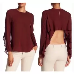 A.L.C Sally Silk Top - Picture 1 of 5