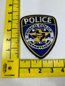 Frisco Police Department Texas 1965 TX Police Shoulder Patch - Picture 1 of 1
