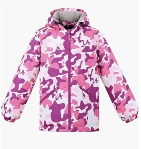Artic Paw Girls Winter Waterproof Snow Ski Jacket - Picture 1 of 10