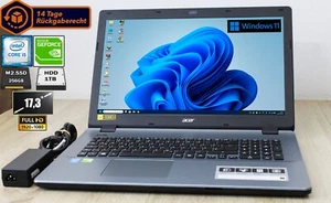 17,3 Zoll/ Acer Aspire E17 / Intel Core i5-4210U / 8GB-RAM / SSD-256GB + HDD-1TB - Bild 1 von 15