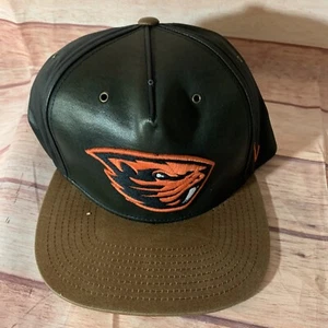 NWT Mens Legend hat Oregon St. Beavers by Zephyr adjustable black, brown bill - Picture 1 of 8