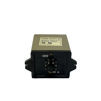Advance Controls 5A 250VAC 8 Pin Repeat Cycle Timer 0-60 Sec 8742A120 - Image 1 of 4