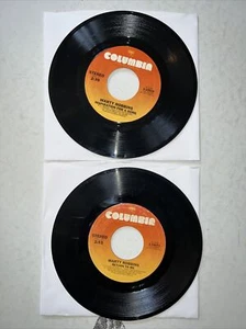 Lot x 2 MARTY ROBBINS 45 Return To Me / I Don't Know Why - Picture 1 of 6