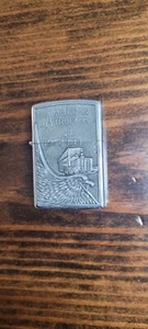 Zippo Petrol Lighter American Trucker Preowned ( Empty ) - Picture 1 of 5