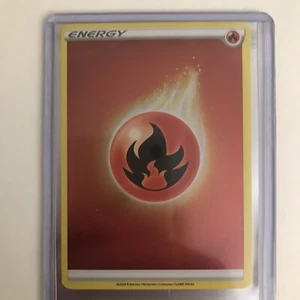 2020 Fire Energy Holo Pokemon TCG LP - Bild 1 von 1