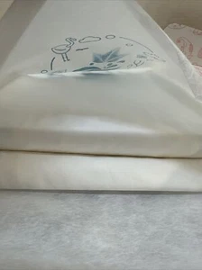 CANADIAN DOWN & FEATHER COMPANY 300TC Duvet Cover Twin Classic White - Picture 1 of 4
