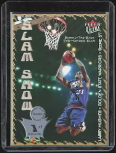 2000-01 Ultra #4 Larry Hughes Slam Show - Foto 1 di 2