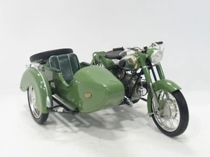 SCHUCO 1:10 Zündapp KS 601 Metallmodell Grüner Elefant mit Beiwagen OVP (BC1314) - Bild 1 von 5
