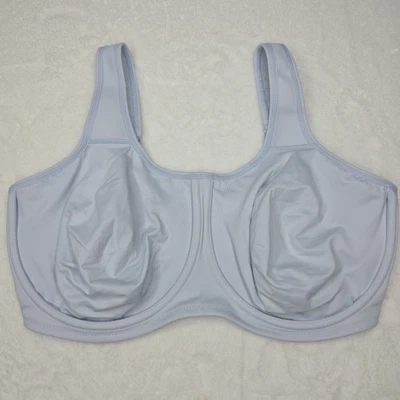 Sujetador deportivo WACOAL 40G azul Simone con aros correa ajustable 855170 usado en excelente estado Foto 1 de 3