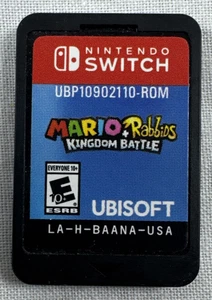 Mario + Rabbids Kingdom Battle (Nintendo Switch, 2017) NUR KASSETTE - Bild 1 von 2