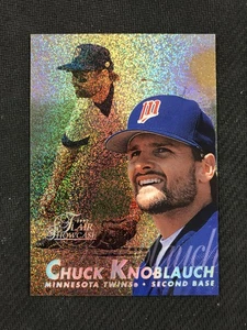 1997 Flair Showcase #45 Chuck Knoblauch Minnesota Twins - Picture 1 of 2