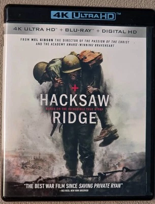 Hacksaw Ridge 4K Ultra HD & Blu-ray Sam Worthington & Hugo Weaving Foto 1 de 4