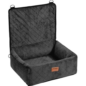 VEVOR Dog Booster Car Seat Pet Car Seat for Small Medium Dog up to 40 lbs Black - Picture 1 of 2