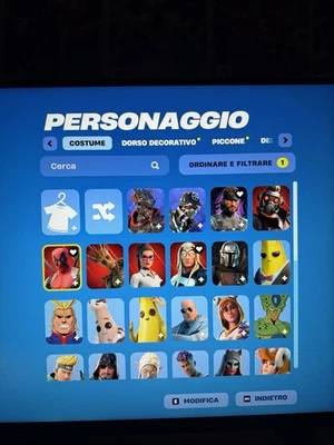 FN ACC OG Ice King Deadpool Hybrid Blackheart Thor Marvel Ruin 550 V Bucks - Immagine 1 di 4