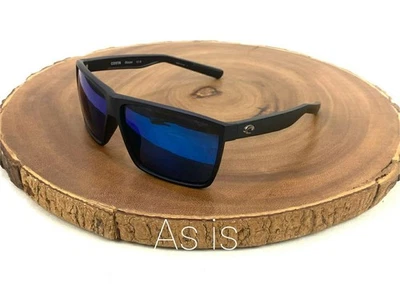 Gafas de sol Costa Del Mar Rincon 06S9018 como están marco negro lentes azules 63 11 140 mm Foto 1 de 4