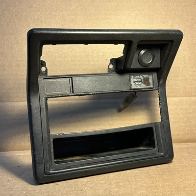 OEM  Toyota Pickup 4runner Dash Radio Trim Bezel 1984-1988 black 55412-89102_A1 - Image 1 of 4