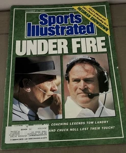 Tom Landry/Chuck Noll - Sports Illustrated - November 14, 1988 - Picture 1 of 1