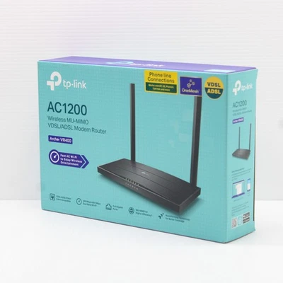 TP-Link Archer VR400 AC1200 Dual Band WiFi VDSL ADSL Modem Router - Image 1 of 4