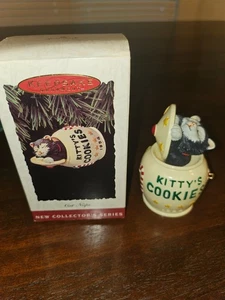 Hallmark Keepsake Adorno de Navidad - Siestas de Gato #1 - 1994 - Galletas de Gatito F2 - Imagen 1 de 4