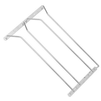 Porta di vino a multistrato da 1 PC Porta inossidabile per cucina (argento) - Immagine 1 di 4