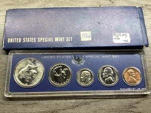 1966 Special Mint Set (SMS) w/ 5 Coins & Silver Kennedy in OGP 051925-06 - Picture 1 of 4