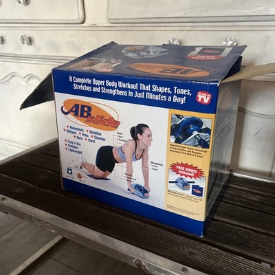 The Original Abdominal Slide Rodillo Ejercicio Rueda de Entrenamiento Ejercitador De Colección Foto 1 de 4