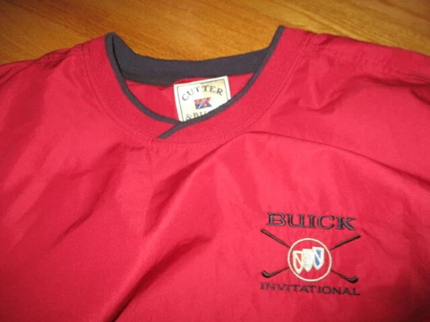 Cutter & Buck BUICK INVITATIONAL Torrey Pines (LG) V-Neck Jacket Cover