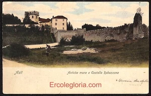 ae0653 - CARTOLINA D'EPOCA - Asti Città -R. Scuole Normale 1906 - Picture 1 of 1