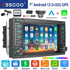 Für VW Touareg T5 Multivan Transporter Autoradio DAB+ Android 13 Carplay MIK KAM - Bild 1 von 16