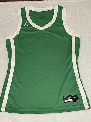 ✅ Michael Air Jordan Nike Jumpman Green Basketball Jersey Small Women Practice - Image 1 of 4