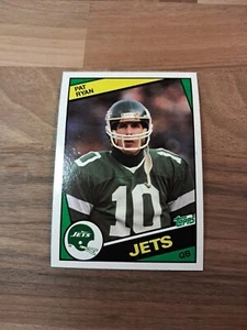 1984 Topps - #156 Pat Ryan (Rookie Card), Jets, Quarterback - Picture 1 of 10