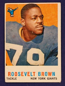 1959 Topps #114 Roosevelt Brown GD+ - Picture 1 of 2