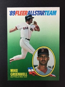 1989 Fleer All Star Team #6 MIKE GREENWELL * NM-MT Plus Card  E5123324