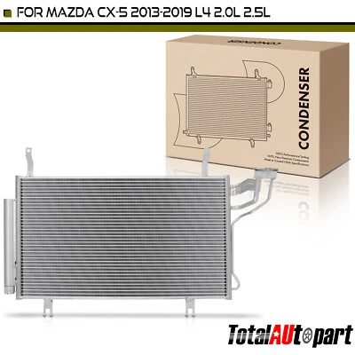 Nuevo condensador de CA con receptor secador para Mazda CX-5 2014-2019 2,0 L 2013-2016 2,5 L Foto 1 de 4