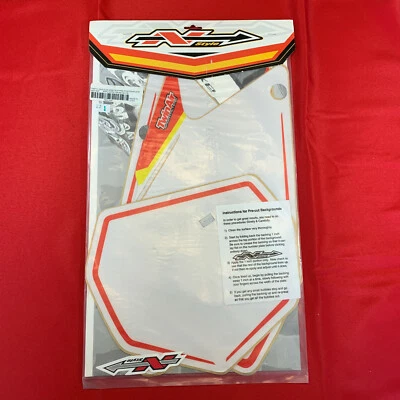 NOS N-Style APPL-03-RM-125-250 Suzuki Amateur Pre Printed Plate N03-162P  - Image 1 of 3