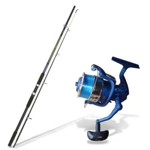 WSB OVERSHADOW BEACH ROD & REEL COMBO OVERSHADOW 8000 REEL - Picture 1 of 1