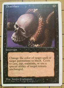 DEATHLACE - MAGIC THE GATHERING - 4. AUSGABE - SELTEN - Bild 1 von 2