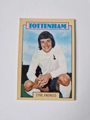 CYRIL KNOWLES (Tottenham Hotspur) A&BC 73-74 Blue back - Image 1 of 2