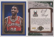 2013-14 Panini Court Kings Portraits Blue Framed /75 OJ Mayo #6