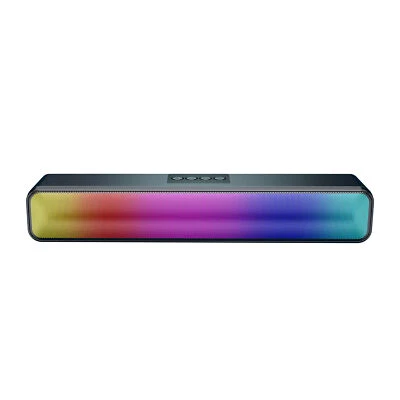Laser Portable Gaming Bluetooth RGB 2.0 Channel Soundbar with Built in Mic - Image 1 of 4