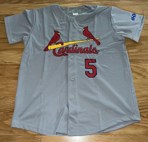 BRAND NEW St. Louis Cardinals SGA Road Gray Albert Pujols Jersey (Youth XL)! Cover
