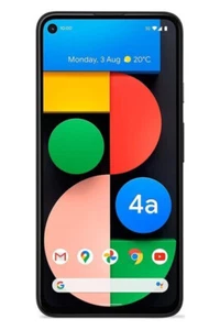 Google Pixel 4a 5G G025I - 128GB - Just Black (Unlocked) - Afbeelding 1 van 2