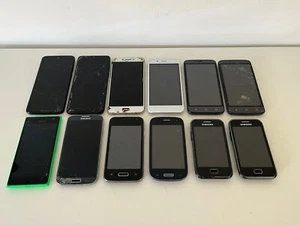 Bulk Lot of 12x Android Phones FOR PARTS/REPAIR (Samsung, Motorola, Nokia, etc) - Picture 1 of 8