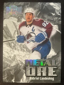 Gabriel LANDESKOG 2022-23 Skybox Metal Universe Metal Ore #MO-10 Colorado - Picture 1 of 2